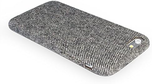 iPhone 6/6S Case, iPhone 6S Vicoo_ Snap Case . [Exact-Fit] iPhone 6 (4.7) Slim Snap Case, Soft Finish Unique Style with Linen Goods[Fabric Material] for iPhone 6 /6S (4.7) --Twill Bi-black