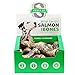 Salmon Skin Bone For Dogs By Snack 21 (Box With 18 Bones)