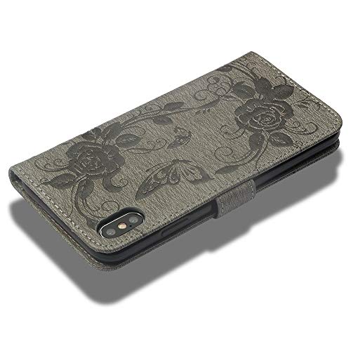 image for Funyye Shiny Sparkle Case for iPhone Xs Max,Stylish 3D Diamond Butterf