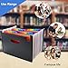 Marcoon Expanding File Folder/24 Pockets A4 Accordion File Organizer/Multicolor Portable Expanding Wallets/Large Capacity Plastic Stand Bag with Colored Tab for Business/Office/Study