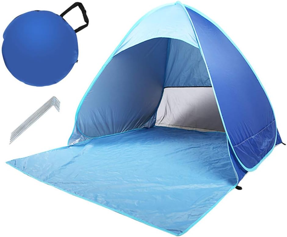 CBPE Strandmuschel PopUp Gartenzelt, UPF 50 UV Schutz Baby Familien