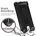 WOLLONY Galaxy Note 3 Case, Rugged Hybrid Dual Layer Hard Shell Armor Protective Back Case Shockproof Cover for Galaxy Note 3 Case - Slim Fit - Heavy Duty - Impact Resistant Bumper(Black)