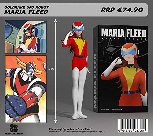 MOVETHEGADGET Ufo Robot Grendizer Goldrake - Maria Fleed Vinyl Statue 19 cm