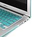 GMYLE(R) 3 in 1 Robin Egg Blue Turquoise Matte Rubberized (Rubber Coated) Hard Case for 11 inches Macbook Air - Robin Egg Blue Turquoise Silicon Keyboard Cover - Clear LCD Screen Protector