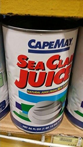 Cape May Sea Clam Juice 46 Oz (2 Pack)