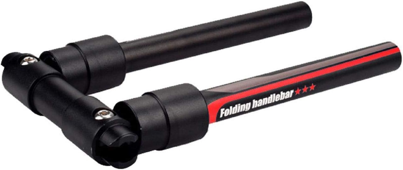 Roysberry Bicycle Accessories Bicycle Handle, Retro Bullhorn Handlebar for Fixed Single Speed ​​Road Wild Bike Cycling Bicycle Handle Folding Handlebar (red)