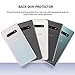 Omnifense Galaxy S10 Privacy Screen Protector Full Adhesive Plastic Soft Film [Support Ultrasonic Fingerprint], 2-Way Anti Spy Nano Shield (NOT Tempered Glass) for Samsung Galaxy S10 [2-Pack]