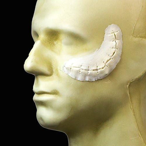 Rubber WearFoam Latex Prosthetic - Small Suture Cut FRW-059 - Makeup and Theater FX