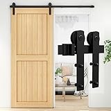 AONAYIOA 6FT Sliding Barn Door Hardware