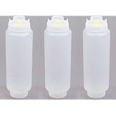 Fifo Sauce Squeeze Bottle Colour: White. Capacity: 591ml (20oz) &mdash; Pack of 3