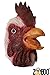 ZooBoo Kreepy Kock full head Rooster Mask Halloween Costume
