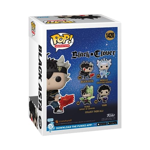 Funko POP! Animation: Black Clover - Asta - Collectable Vinyl Figure - Gift Idea - Official Merchandise - for Kids & Adults - Anime Fans - Model Figure for Collectors and Display