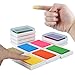 Craft Ink Pad Washable,15 Colors Ink Pads for Rubber Stamps ,DIY Scrapbooking and Card Making (15 pack)