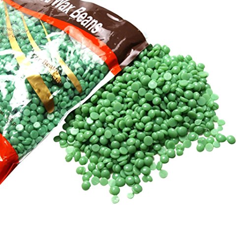 Bolayu Depilatory Wax, Hair Removal Bean, No Strip Hot Film Hard Wax Pellet Waxing (D)