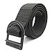 GRASEP Tactical Belts Heavy Duty 1.69 Inch Wide Webbing 2.9mm Thick Single Layer Nylon Web Belt with Hook-and-Loop Velcro - For Concealed Carry Holsters Pouches Security Military Wilderness Gun Belt