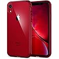 Spigen Ultra Hybrid [Anti-Yellowing] [Military Grade] Designed for iPhone XR Case, 6.1 inch Cover - Red