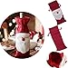Arlai 2 pcs Drawstring Red Wine Bottle Cover Christmas Bags - Party Hotel Kitchen Table Decor
