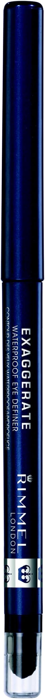 Rimmel London Exaggerate Waterproof Eye Definer Deep Ocean Eyeliner Pencil view 2