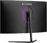 Oversteel KRYPTO 27" QHD QLED Gaming Monitor 144Hz 1ms Curved VA R1500 UK view 6