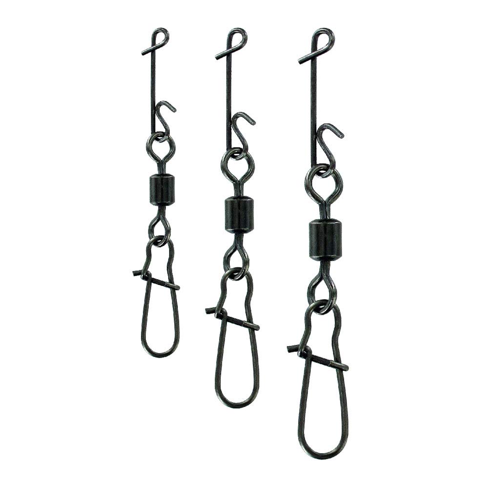 Jenzi No Knot Connector with Swivels and Snaps, x-strong 24kg