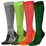 Merino Wool Long Knee-high Outdoor Boot Socks, Hiking, Trekking, Multi Performance for Men, Women Kids