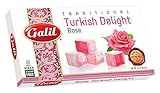 Galil Turkish Delight, Rose, 16-Ounce Boxes (Pack of 4)