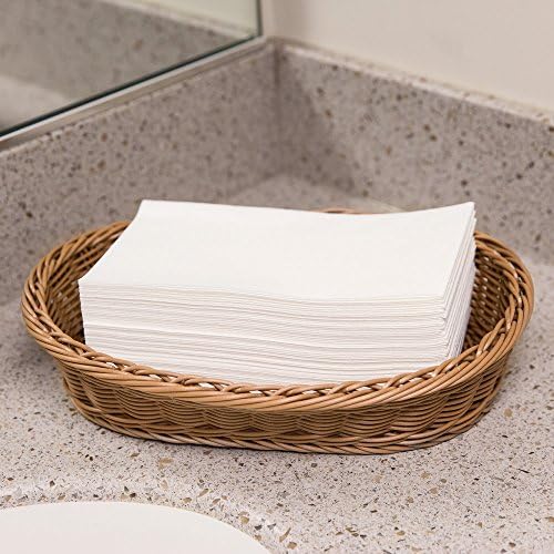 Disposable Guest Towels Linen Feel Hand Napkins Folded Hand Napkins - For Kitchen, Dining, Bathroom, Weddings, Parties, &amp; Special Occasions, White Hand Towels (200) Pack