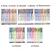 Soucolor 60 Colors Gel Pen Set, Coloring Pens for Adult Coloring Books, Scrapbooking, Doodling, Drawing, Writing, Sketching and Craft
