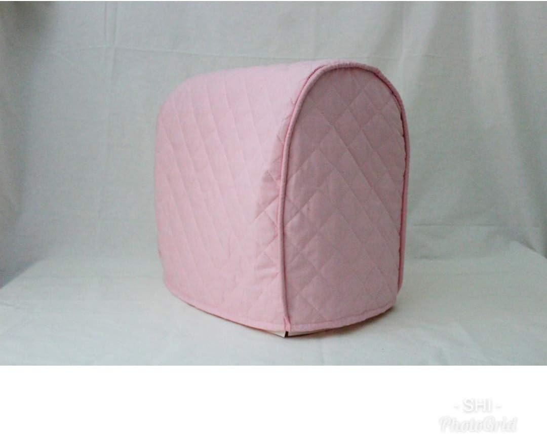 Simple Home Inspirations Quilted Cover Compatible with Kitchenaid Mixer (Pink, Tilt)
