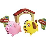 Pig Toys Dog Toys - iPlay, iLearn Animal Toys Toy Animals that Walk Toy Animal Figures Toy Animals Farm