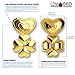 Earring Lifters .925 Sterling Silver 3 Pairs - Happy Ending for Droopy Earrings - Easy to Use - Adjustable and Hypoallergenic Earring Backs Support, Compatible with All Standart Earring Post