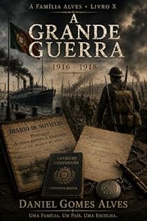 Livro A Grande Guerra: 1916 — 1918 (A família Alves Livro 10)