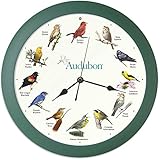 Mark Feldstein & Associates Audubon Singing Bird Clock, 13