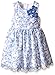 Pippa & Julie Girls' Embossed Lace Dress