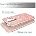 Samsung Galaxy S9 Plus Glitter Case for Girls Women (Not Fit S9),LeYi Bling Sparkly Cute [PC Silicone Leather] Dual Layer Heavy Duty Protective Phone Case for Galaxy S9 Plus/S9 + TP Rose Gold