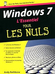L' essentiel Windows 7 pour les nuls