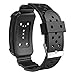 JIELIELE Compatible for Samsung Gear Fit 2 Watch Band, Rugged Full Protective Frame Case Replacement Straps Compatible Samsung Gear Fit2/ Gear Fit2 Pro (Black)