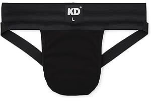 KNK Organic Cotton Jockstrap Gym Supporter – 3” Waistband, Soft & Durable