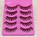 Start 5 Pair Natural Makeup Long Soft Dense Handmade False Eyelashes