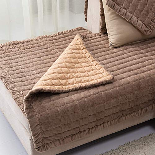 Keet Fluffly Deluxe Pet Bed Sofa Chocolate large - Thumbnail 6
