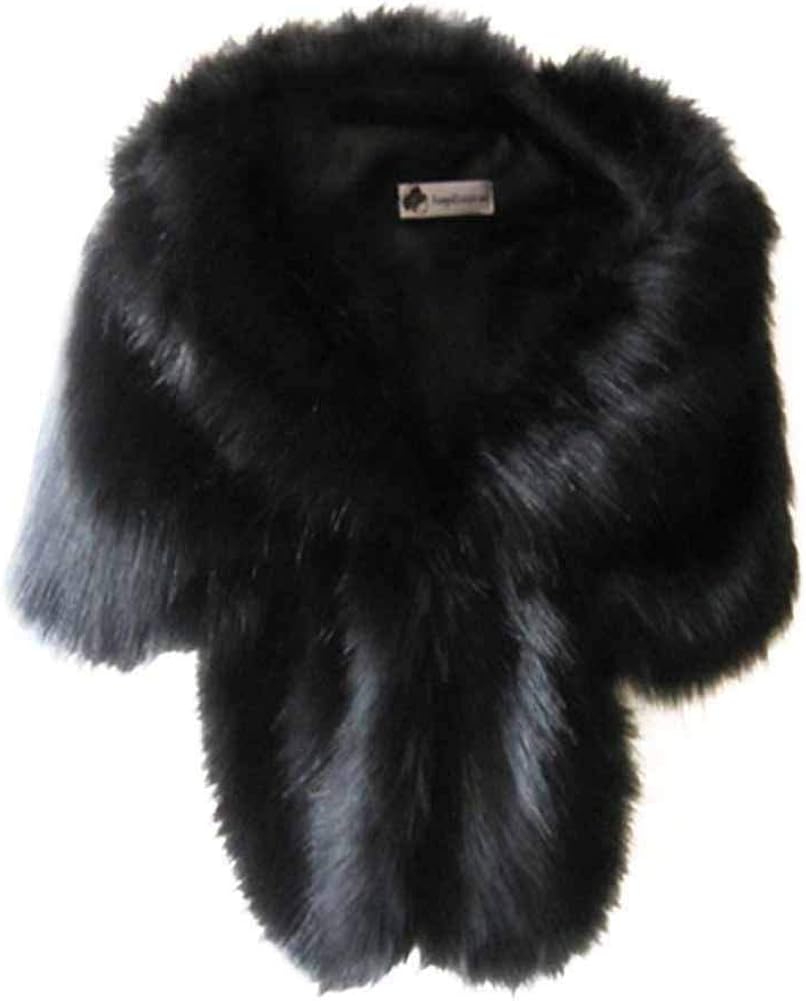 womens fur wrap