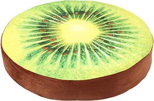 Betwoo 3D Stuffed Cushion Mats Sleeping Cool Pads for Puppys/Cats (Kiwifruit)