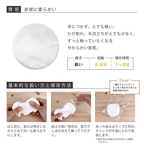 Padico Hearty Soft Clay 0g Color White Japan Import Pricepulse