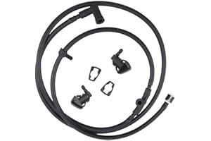 gradora Windshield Washer Hose Jet Nozzles Kit Replacement for Fo-r d F250 F350 F450 F550 Super Duty 2011-2016 BC3Z-17K605-B BC3Z-17603-A bc3z17603a