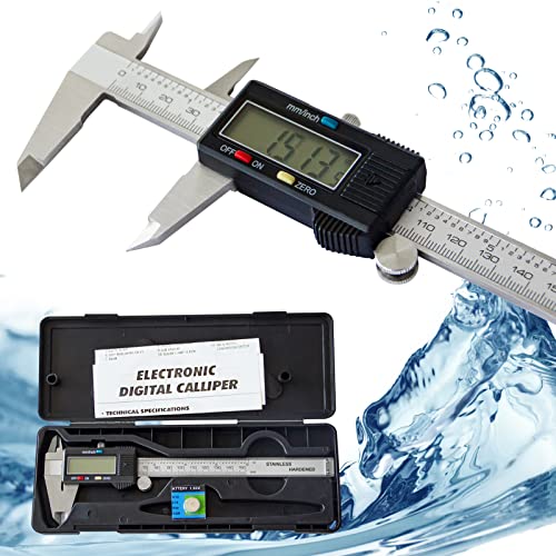 Electronic Digital Caliper, 0150mm（67.9Inch） Calipers Measuring Tool