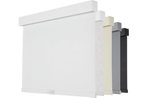 Persilux Blackout Roller Shades for Windows, Thermal Insulated Fabric Window Shades, Cordless Free-Stop Blinds for Windows wi