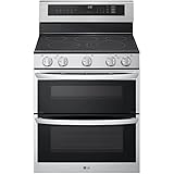 30 in. 7.3 cu. ft. 5 Element Smart Electric Double