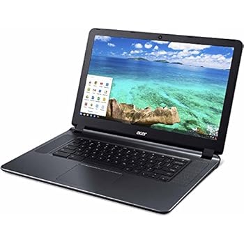 Acer Flagship CB3-532 15.6" HD Premium Chromebook - Intel Dual-Core Celeron N3060 up to 2.48GH.z, 4GB RAM, 32GB SSD, Wireless AC, HDMI, USB 3.0, Webcam, Chrome OS (Certified Refurbished)