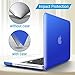 IBENZER Compatible with MacBook Pro 13 Inch case A1278 Release 2012-2008, Plastic Hard Shell Case with Keyboard & Screen Cover for Apple Old Version Mac Pro 13 with CD-ROM, Royal Blue, P13RBL+2