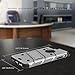 Zizo Bolt Series Compatible with iPhone 8 Plus Case Military Grade Drop Tested Tempered Glass Screen Protector Holster iPhone 7 Plus case Gray Black